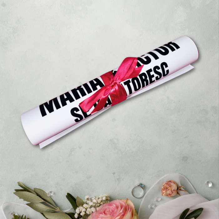 Invitație nuntă tip ziar [2]