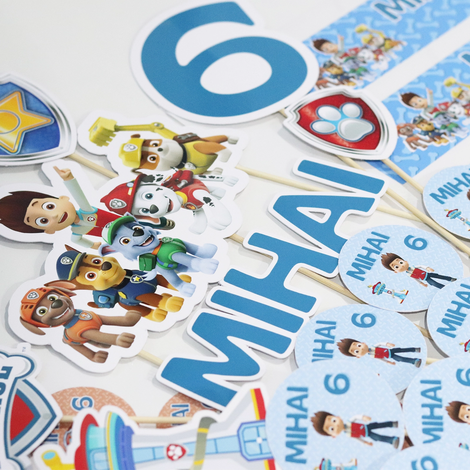 Kit petrecere Paw Patrol personalizat [4]