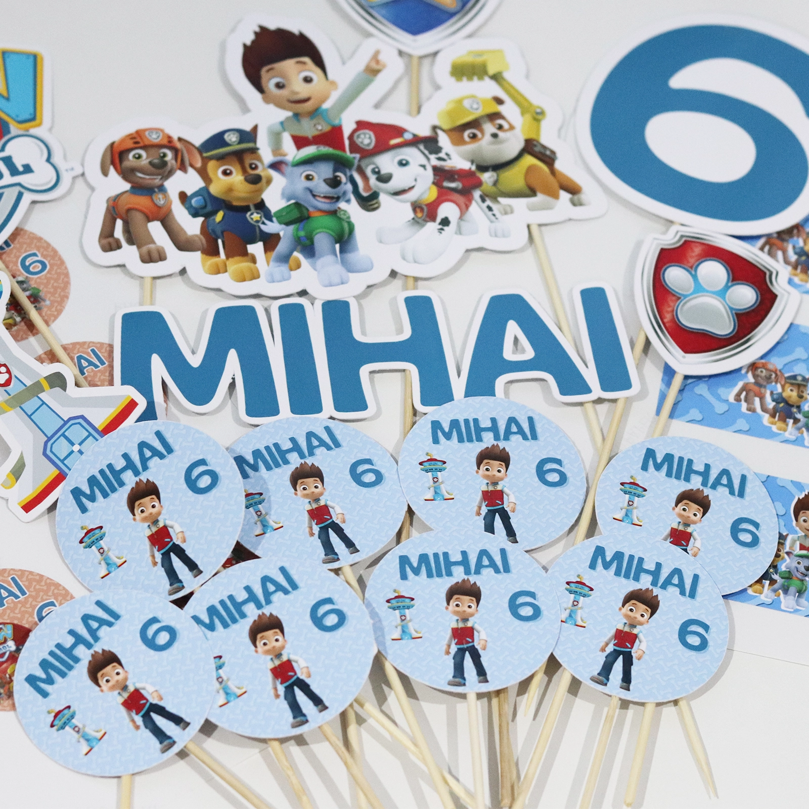 Kit petrecere Paw Patrol personalizat [2]