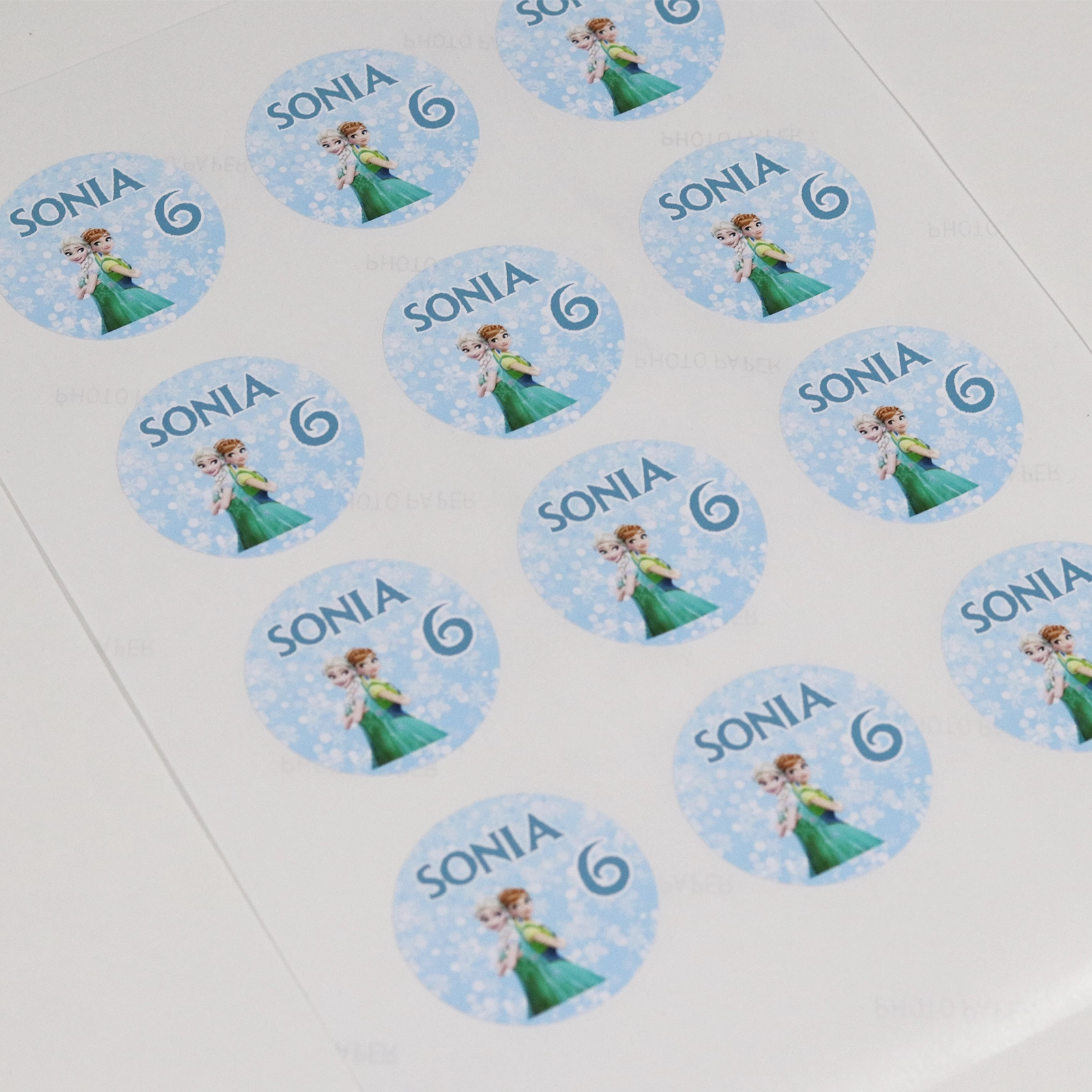 Set stickere candy bar Frozen personalizate [2]