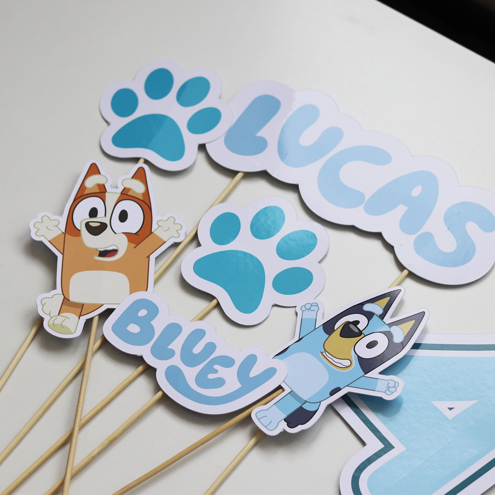 Set toppere Bluey tort personalizate [4]