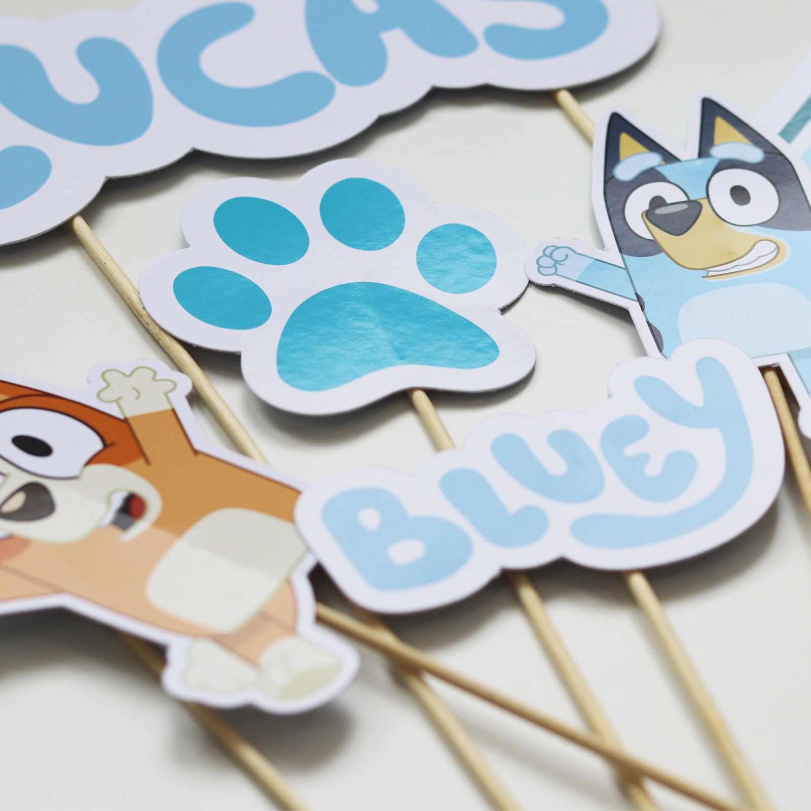 Set toppere Bluey tort personalizate [6]