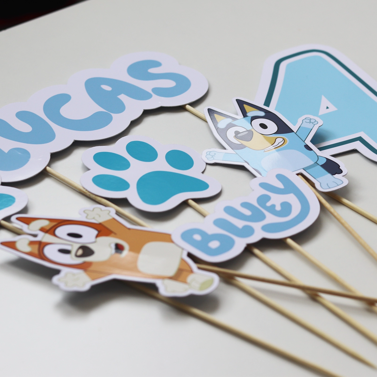 Set toppere Bluey tort personalizate [5]