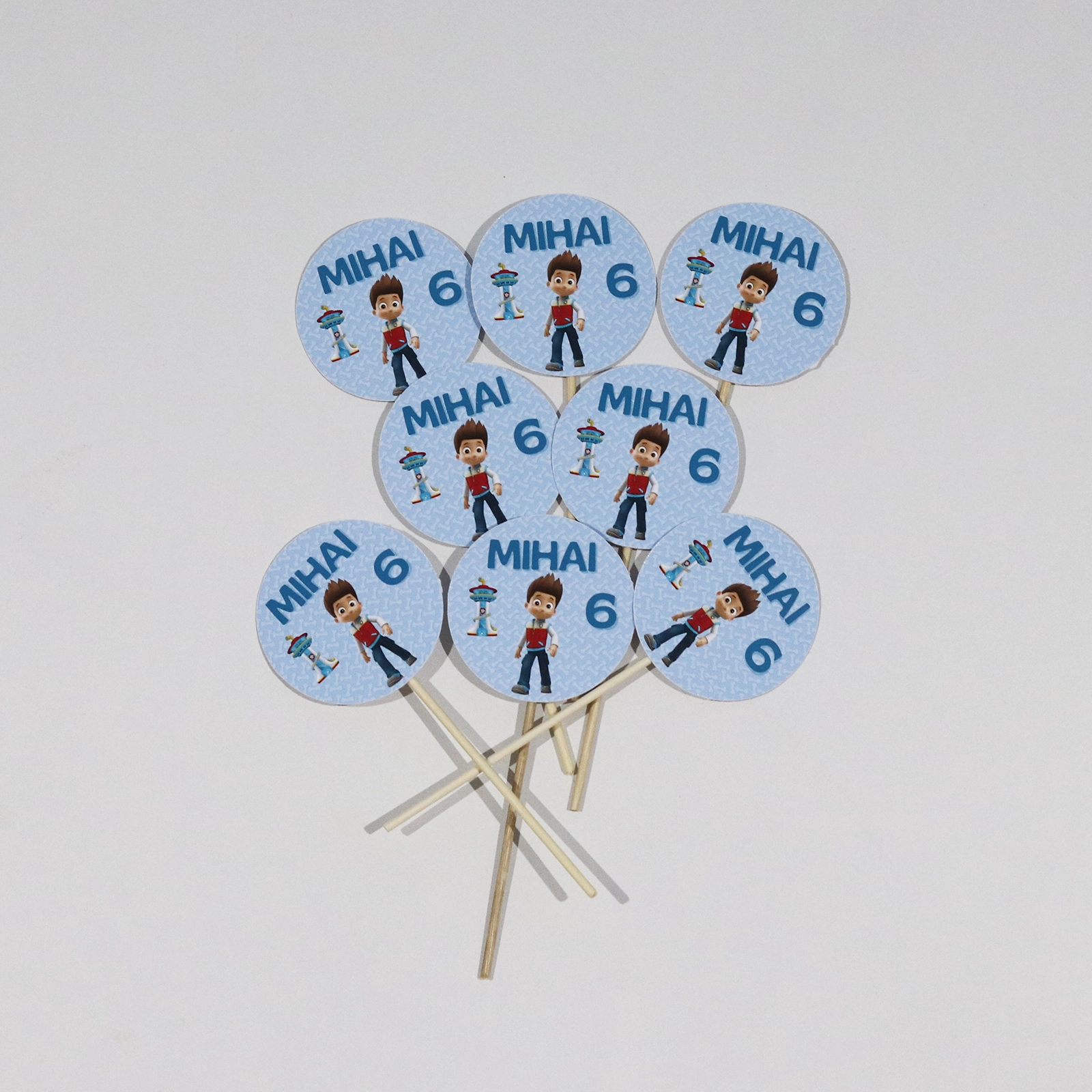 Set toppere cupcakes Paw Patrol personalizate [2]