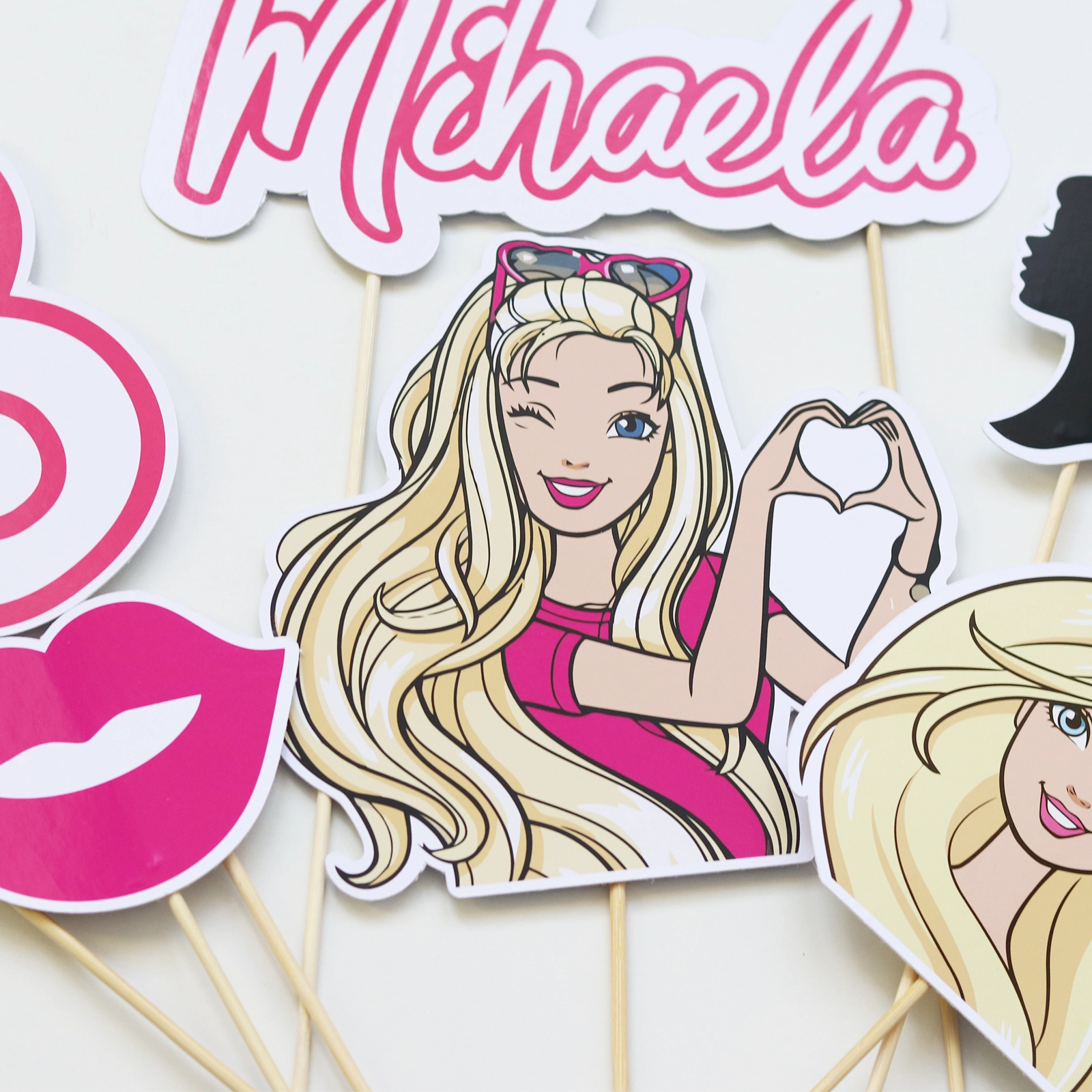 Set toppere tort Barbie personalizate [3]