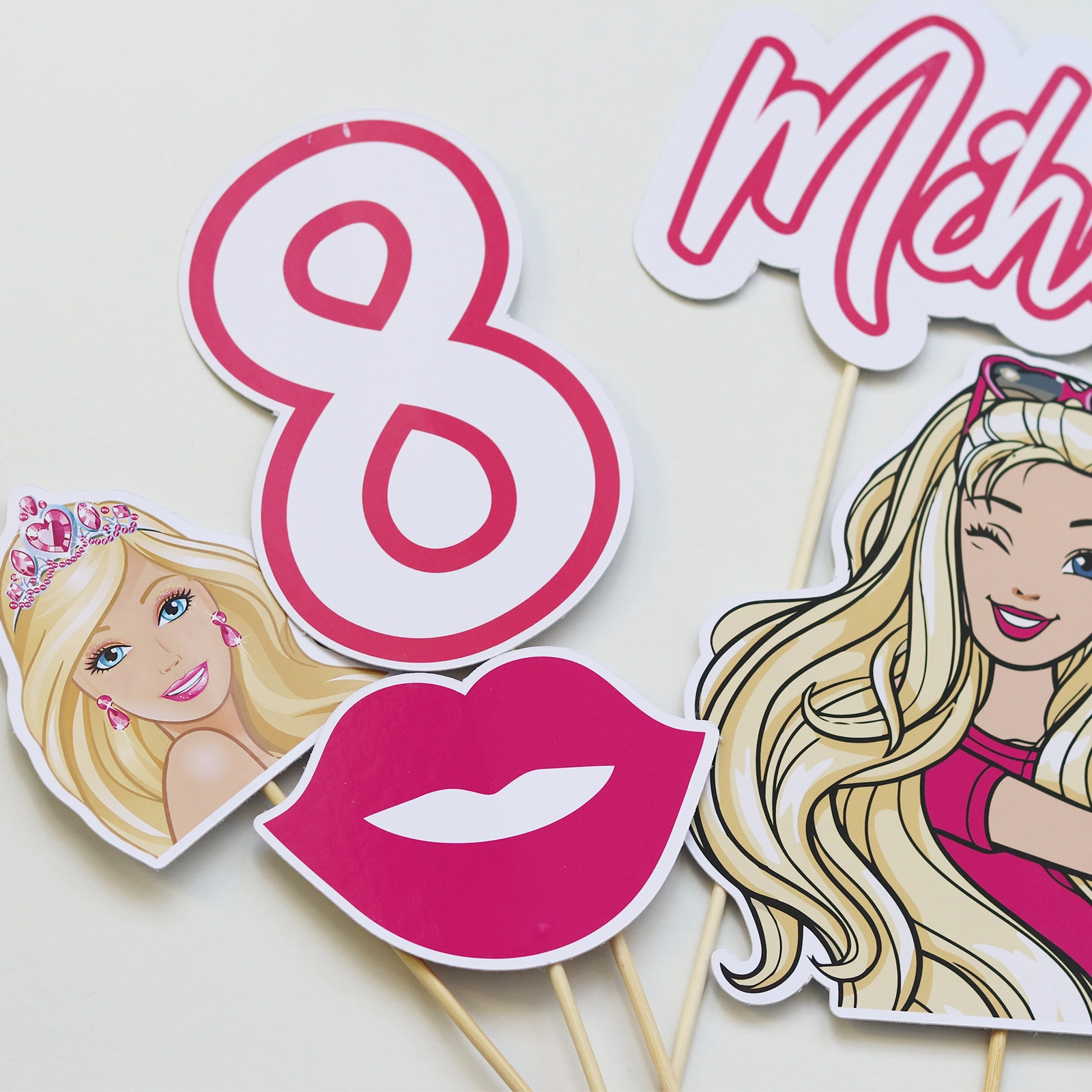 Set toppere tort Barbie personalizate [4]