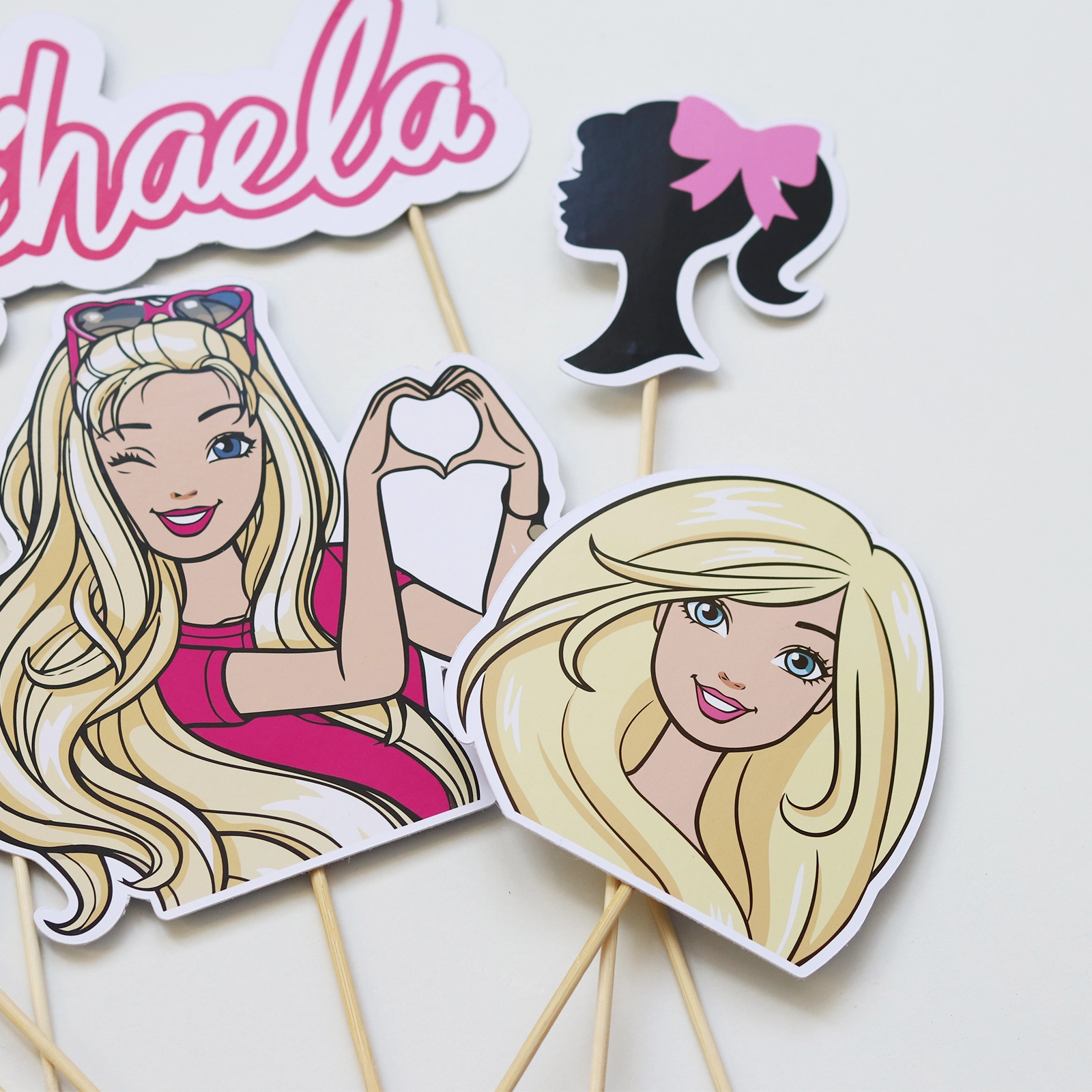 Set toppere tort Barbie personalizate [5]