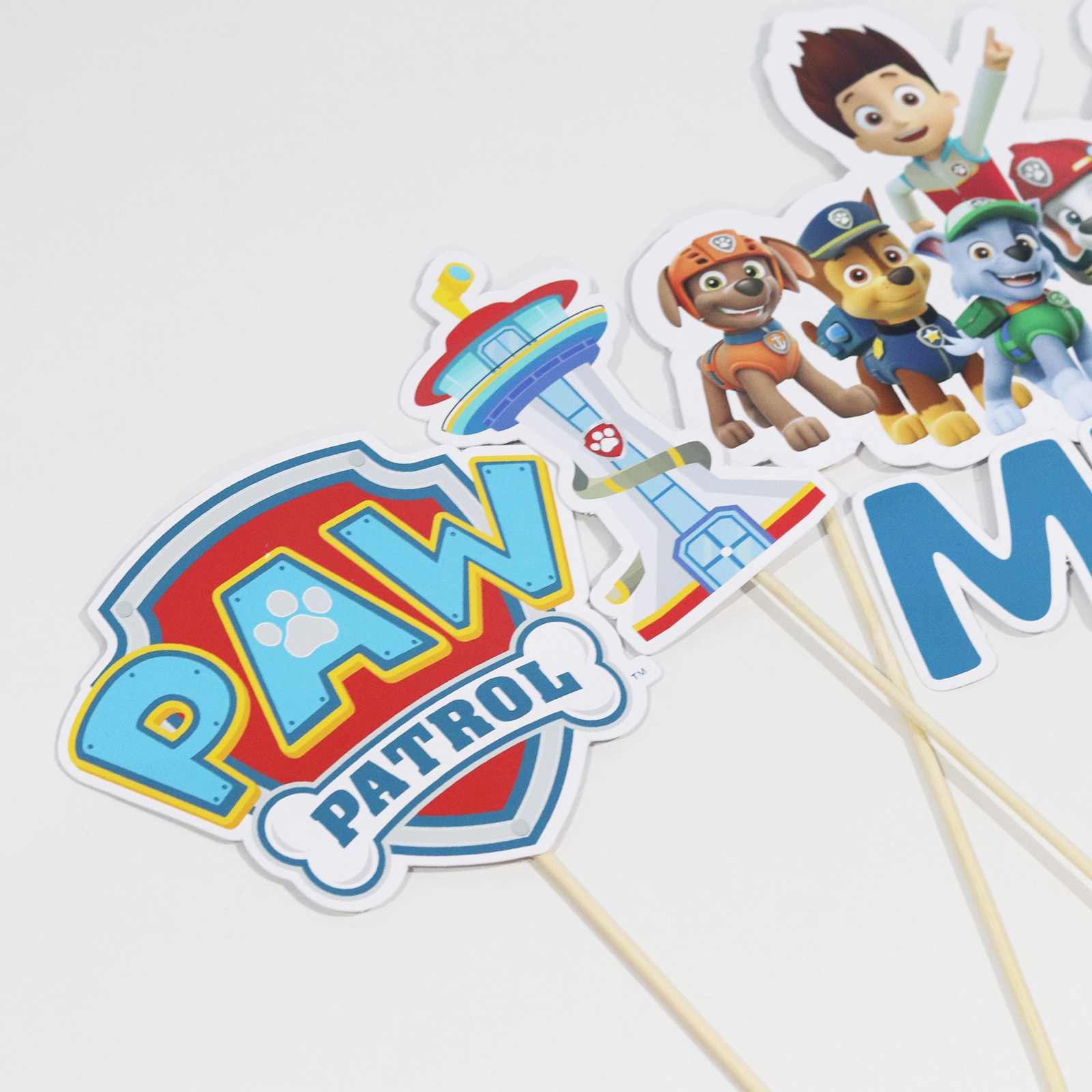 Set toppere tort Paw Patrol personalizate [3]