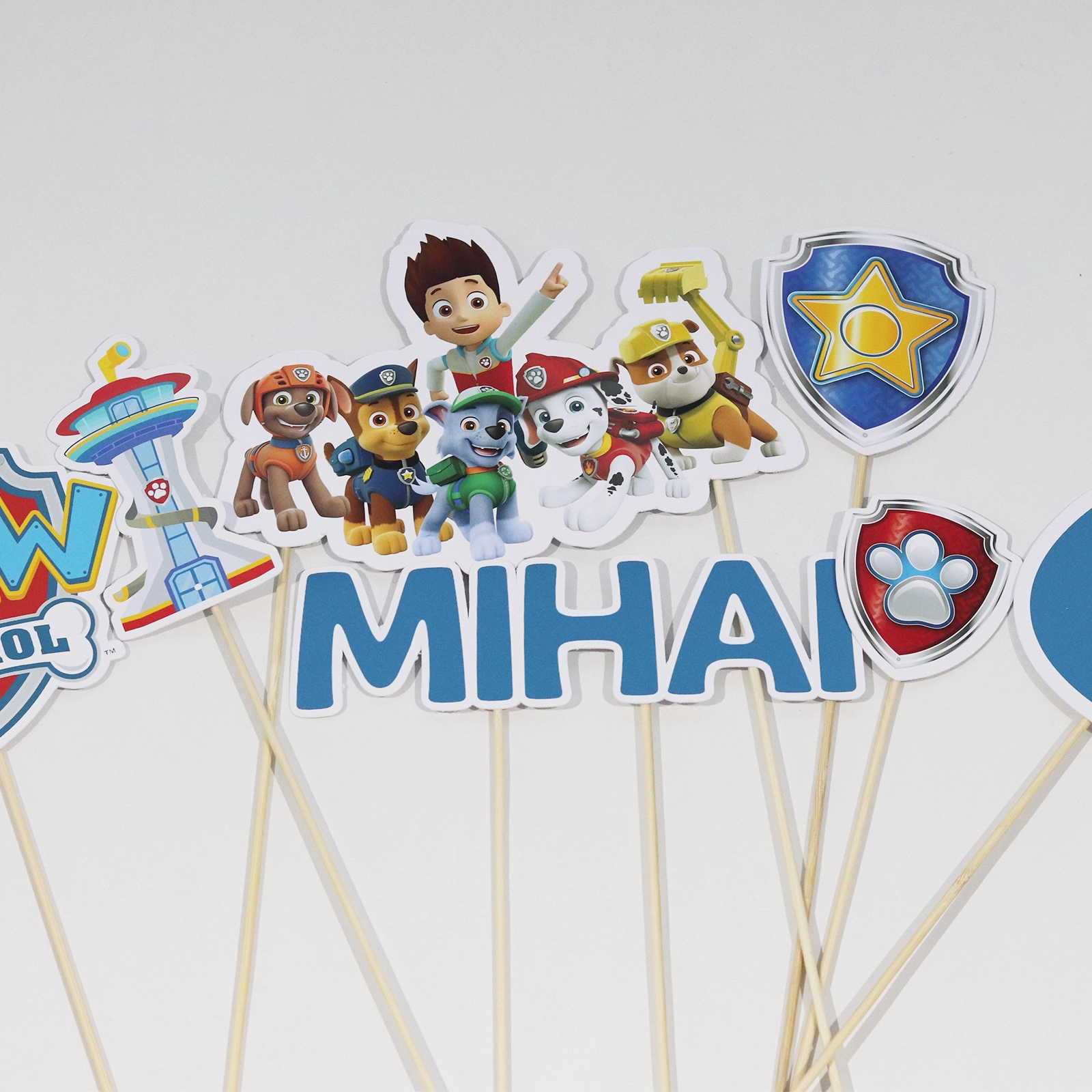 Set toppere tort Paw Patrol personalizate [2]