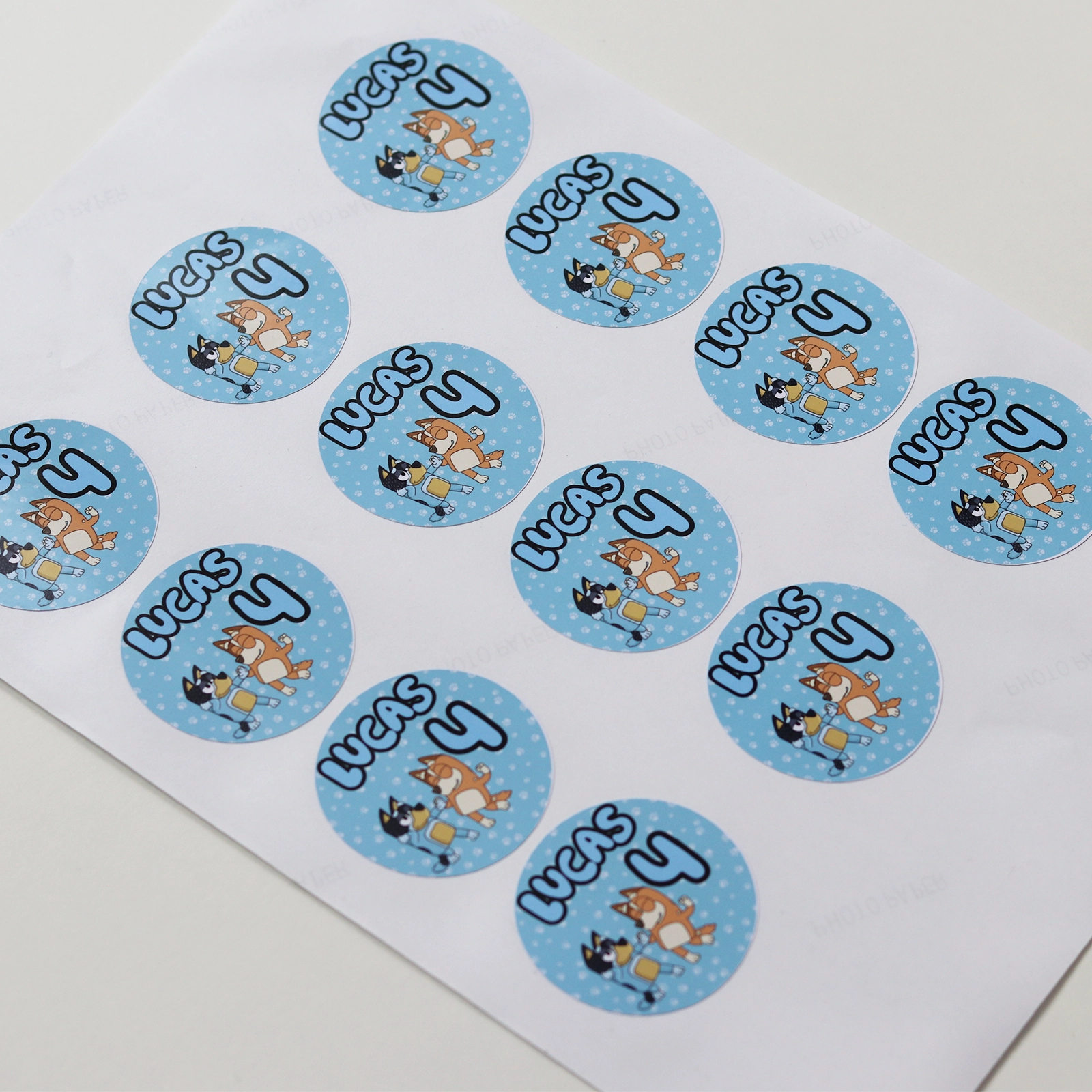 Set stickere candy bar Bluey personalizate [3]