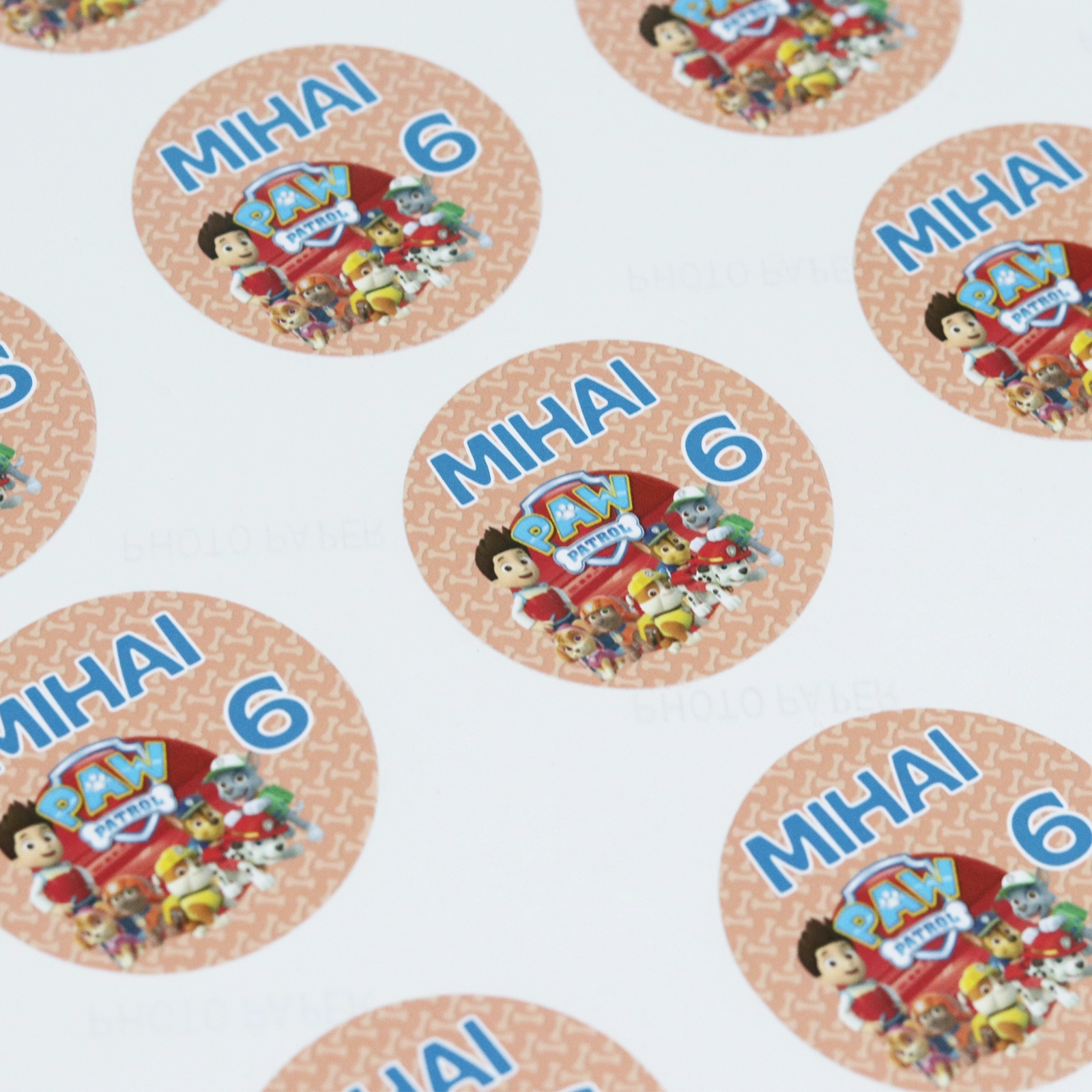 Set stickere candy bar Paw Patrol personalizate [2]