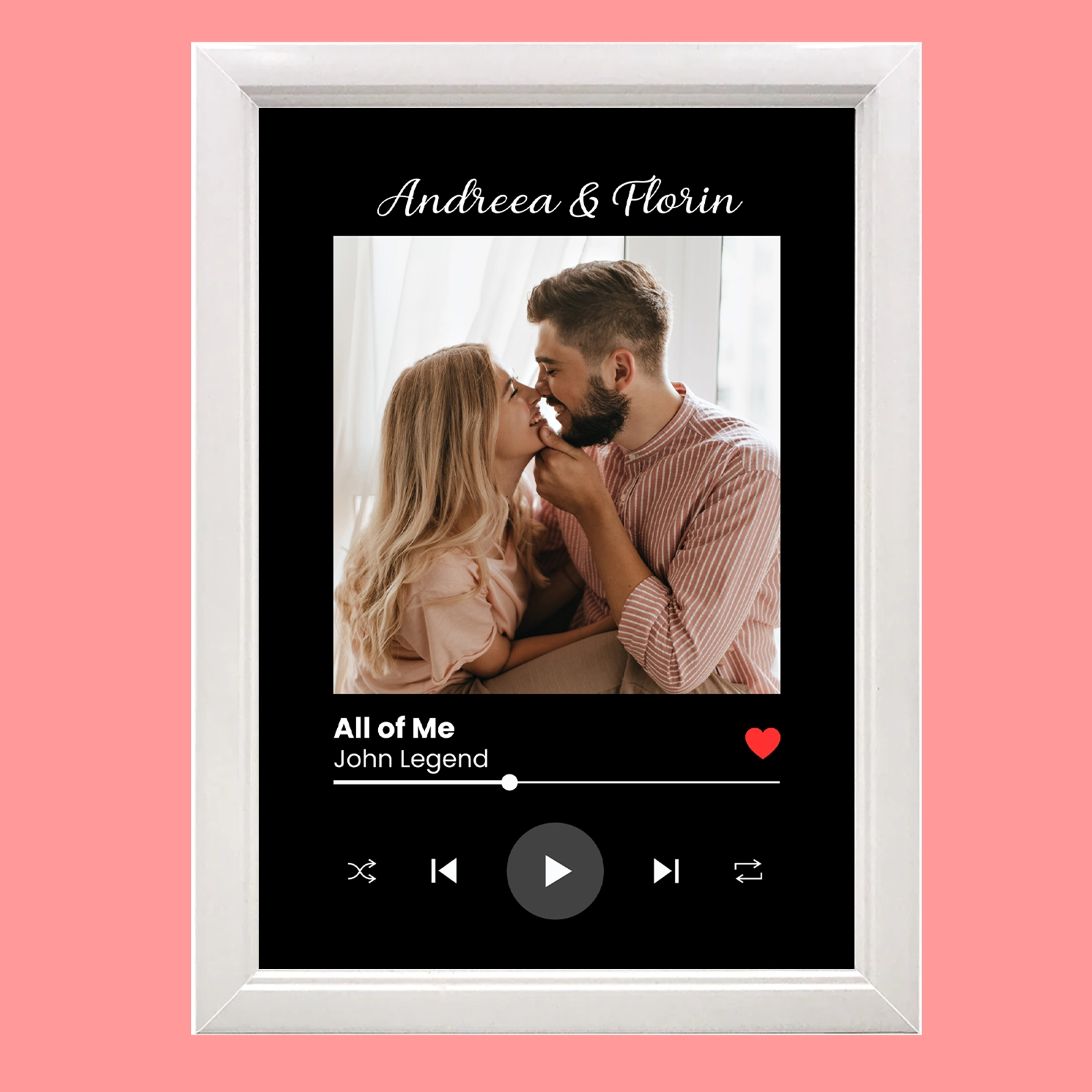 Tablou personalizat cu poză, melodia noastră [2]