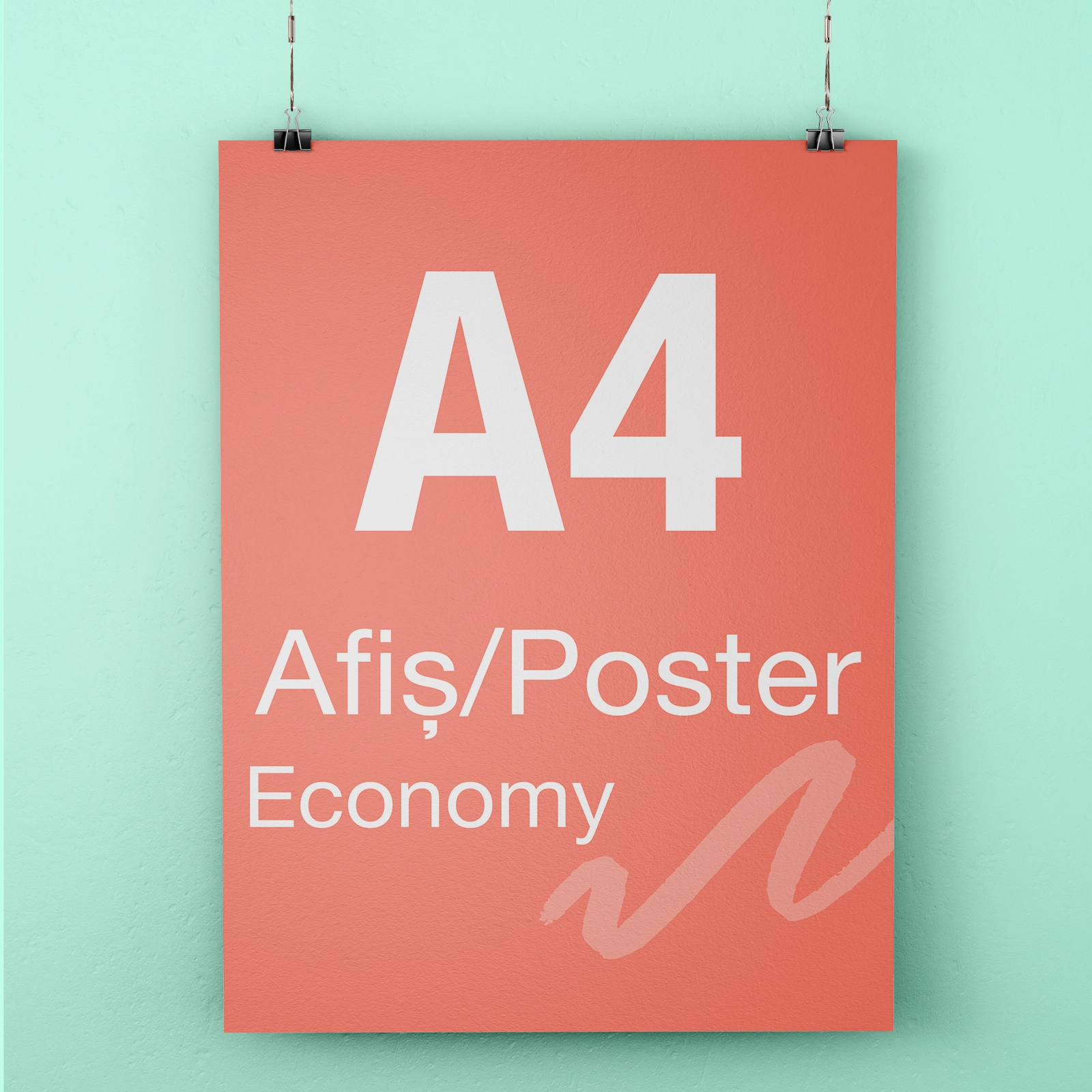 Afiș/Poster - Afiș / Poster A4 economy