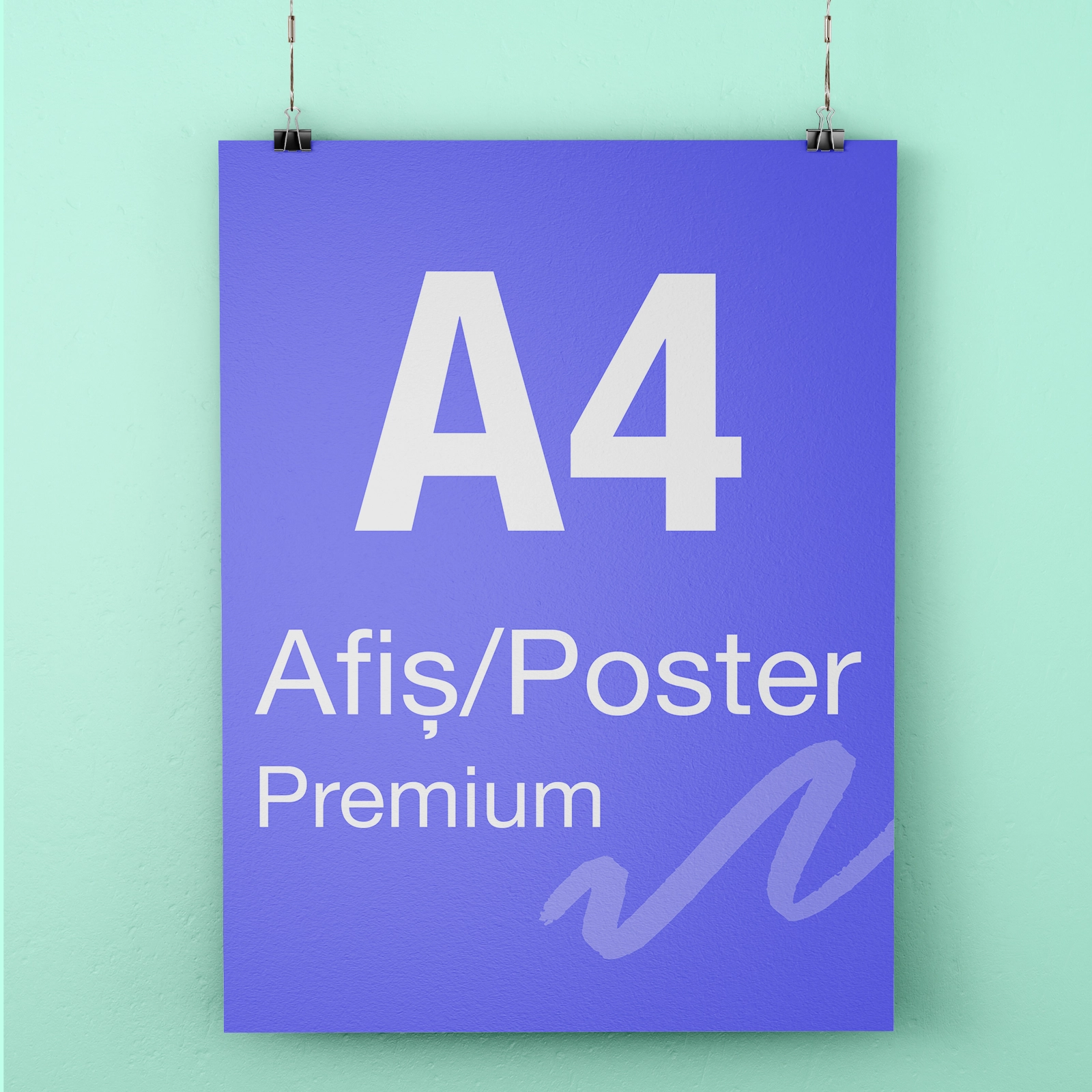 Afiș/Poster - Afiș / Poster A4 premium