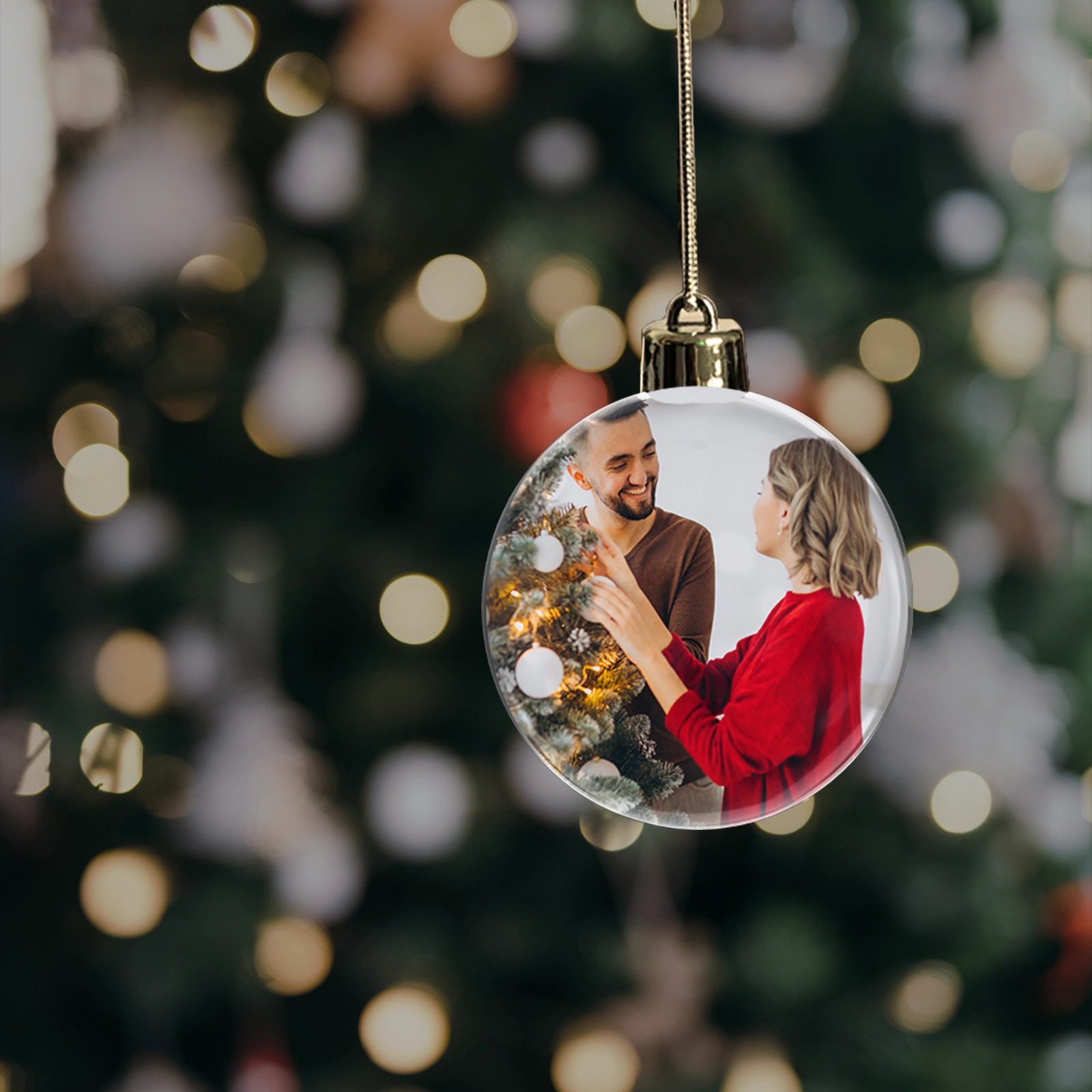 Cadouri - Glob personalizat cu poză față-verso