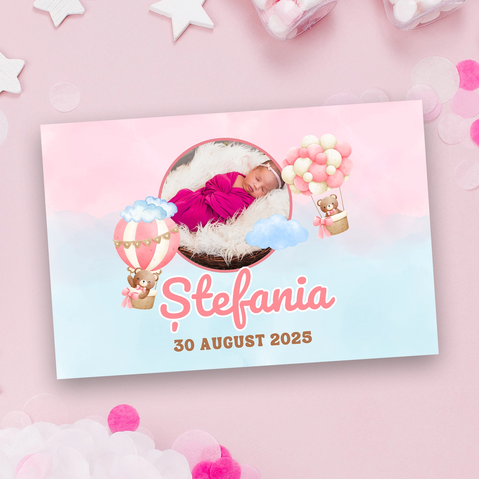 Mărturii botez - Mărturie magnetică botez cu baloane