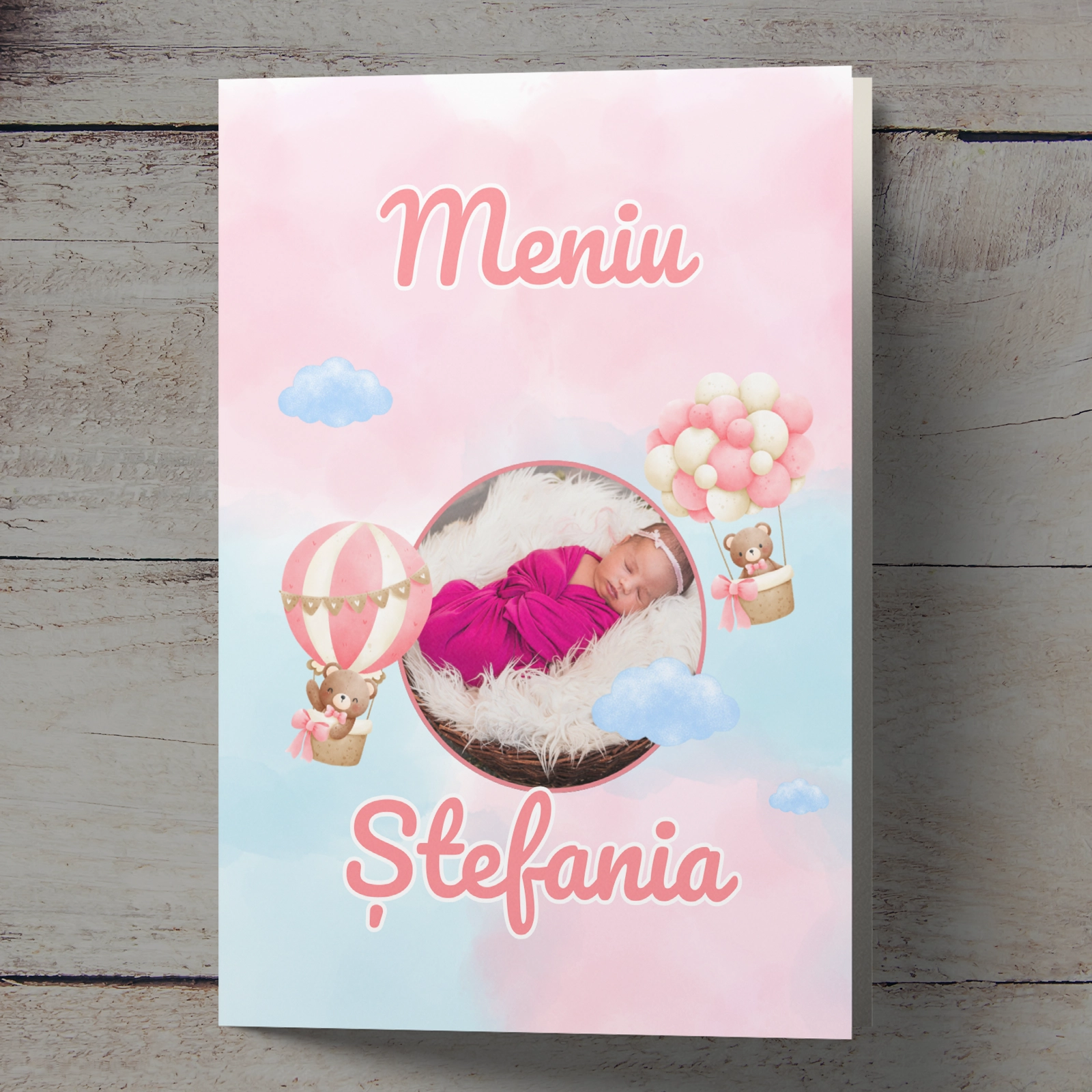 Meniuri botez - Meniu botez, roz