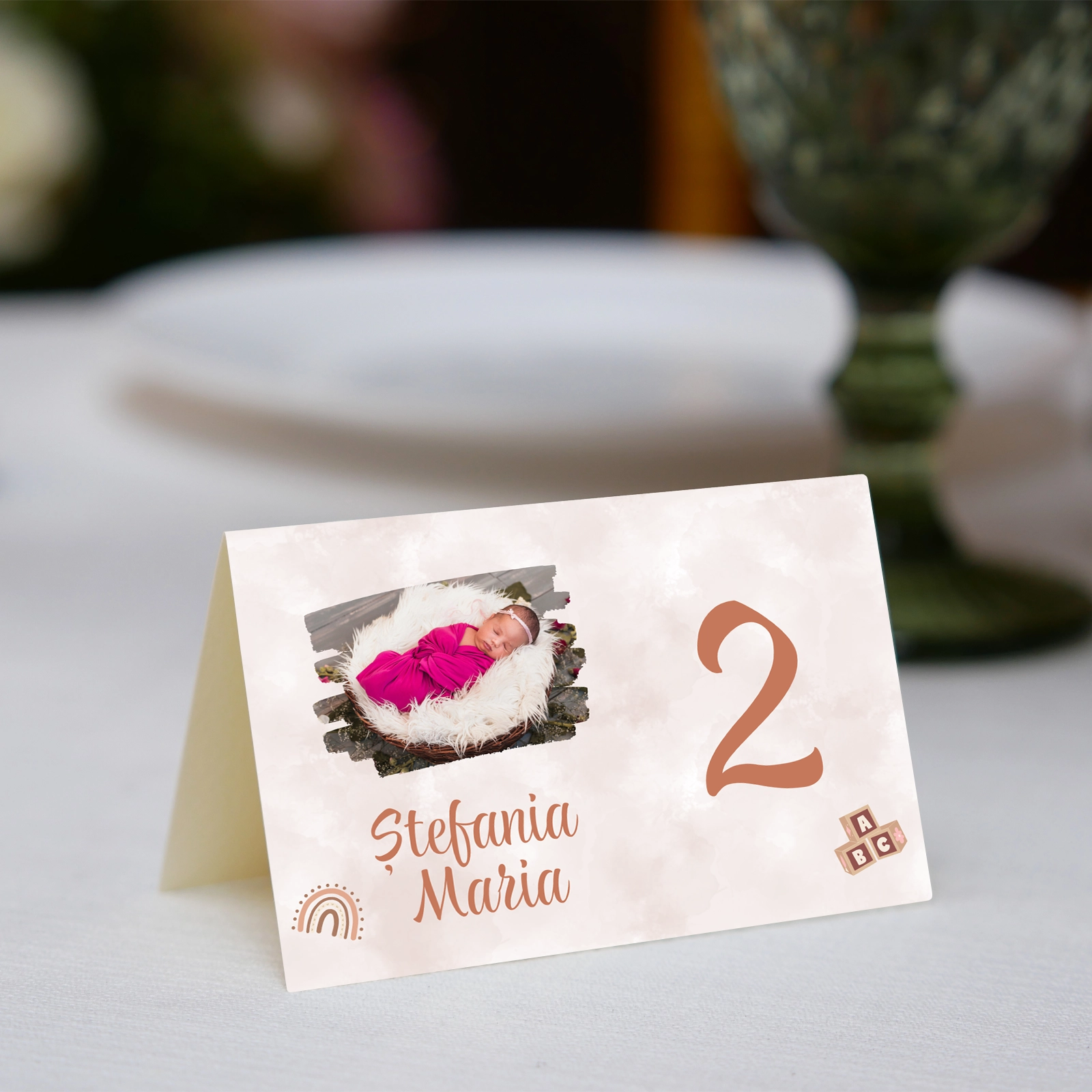 Numere de masă botez - Număr de masă botez - NMB10