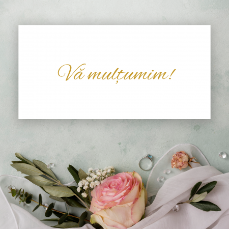 Plic bani nuntă cu miri [2]