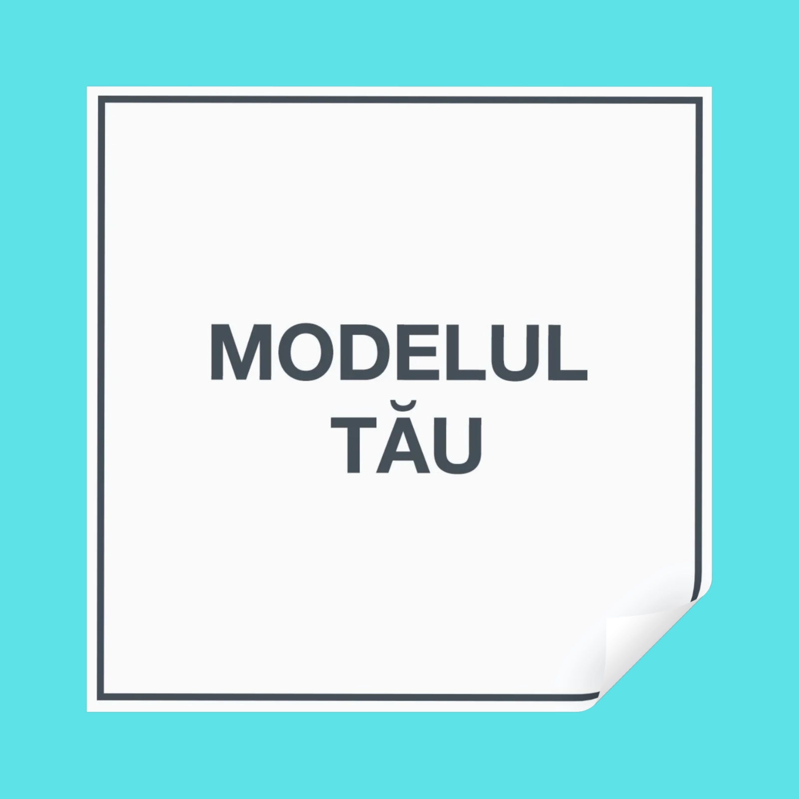 Print - Stickere pătrate personalizate