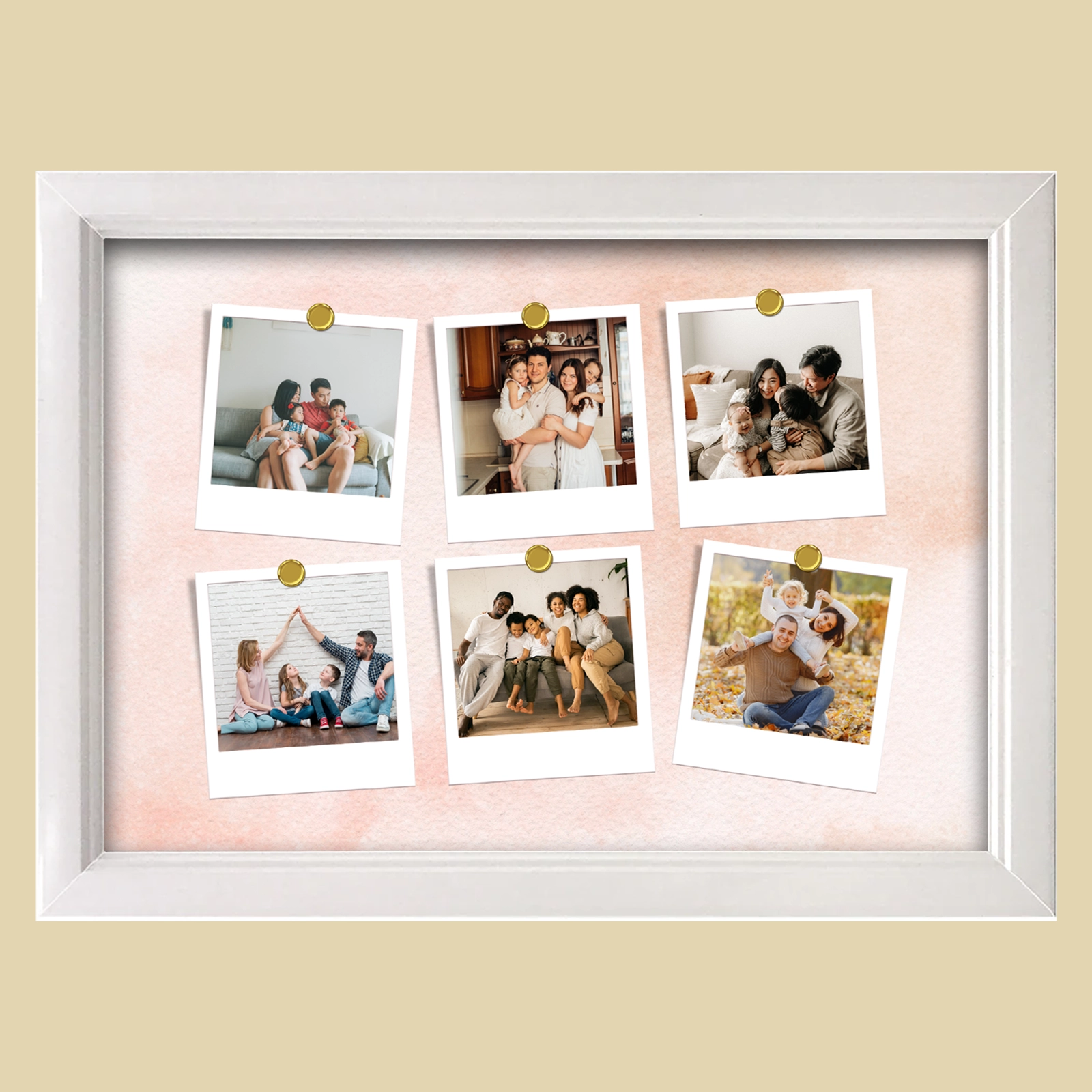 Cadouri - Tablou cu 6 poze polaroid