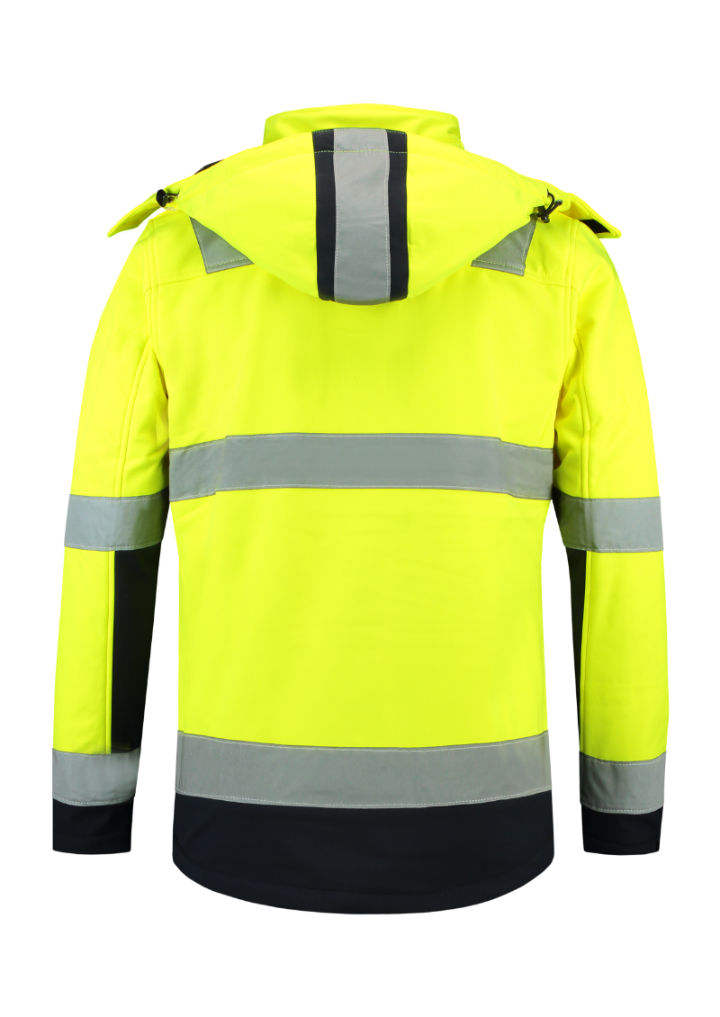 Jacheta BI-COLOR EN ISO 20471 SOFTSHELL T52 [3]