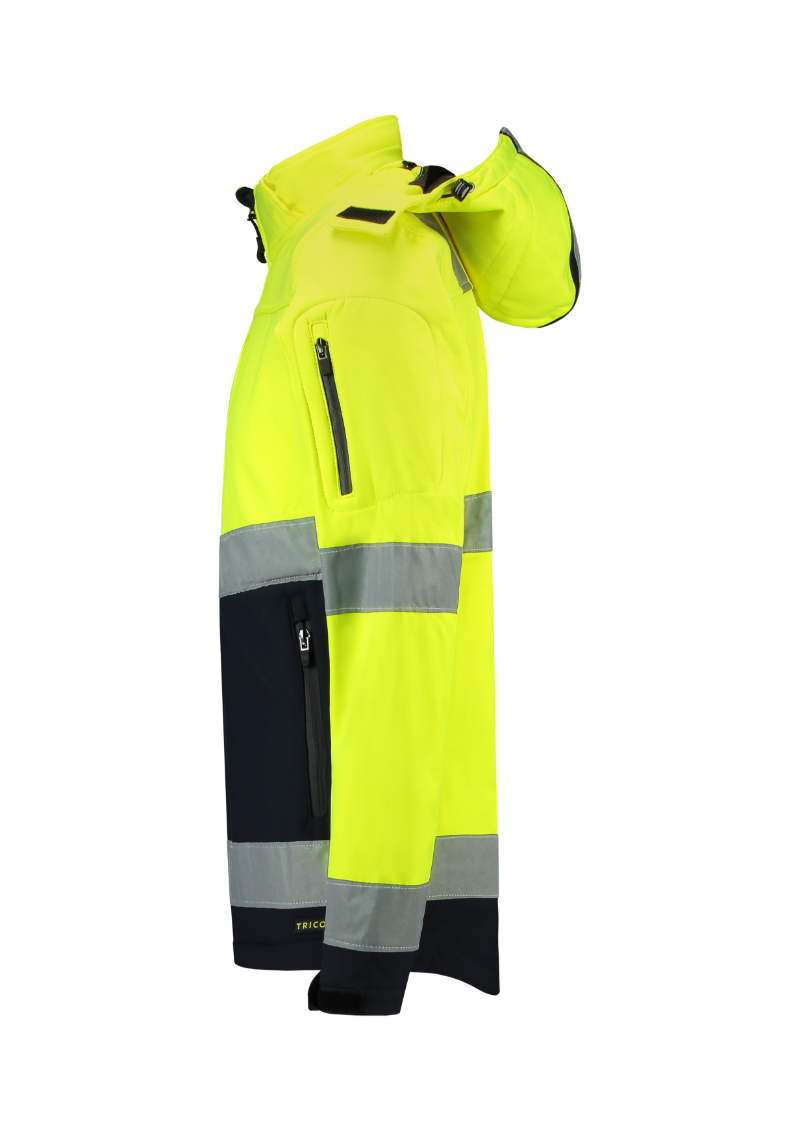 Jacheta BI-COLOR EN ISO 20471 SOFTSHELL T52 [3]
