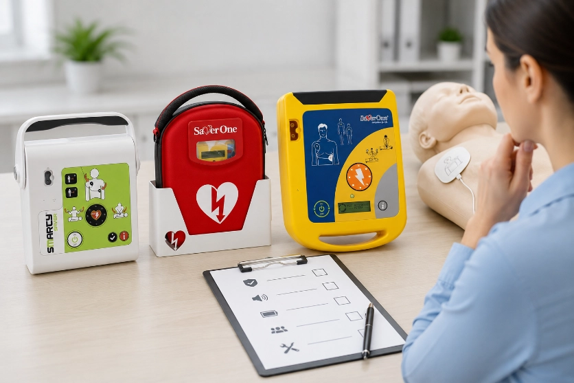 Cum alegi corect un defibrilator AED?