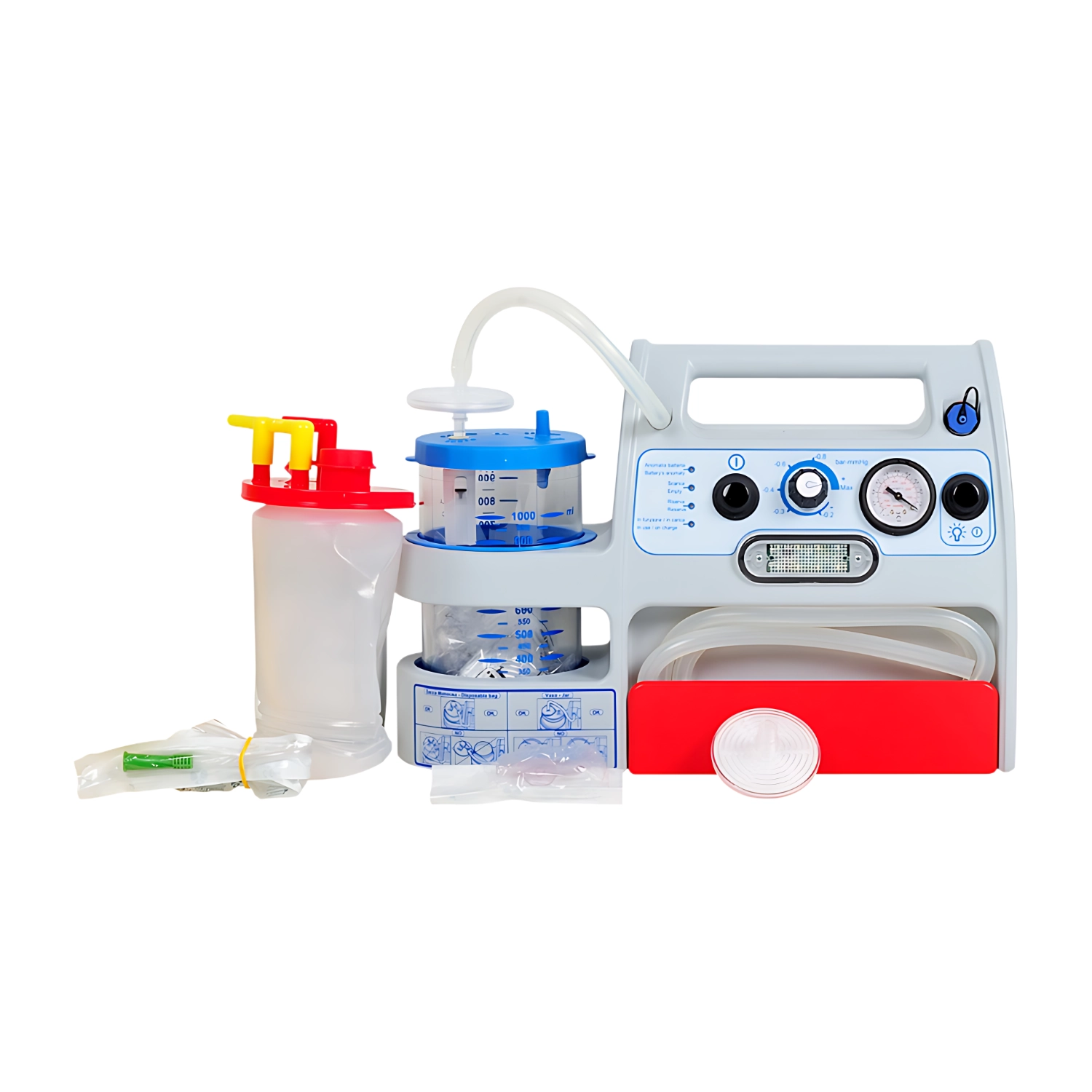 Aspiratoare portabile - Aspirator portabil cu suport de ambulanță Mini Aspeed 30l/min