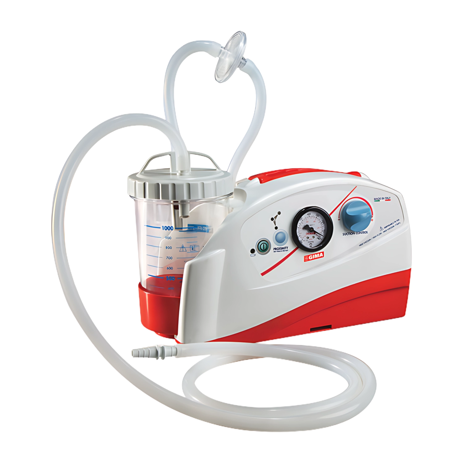 Aspiratoare portabile - Aspirator portabil SUPERVEGA 118 cu suport de ambulanță 10G