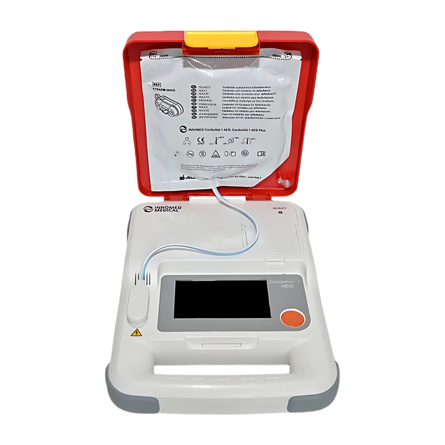 Defibrilatoare - Defibrilator semiautomat Cardio Aid 1 cu monitor color de 4,3”