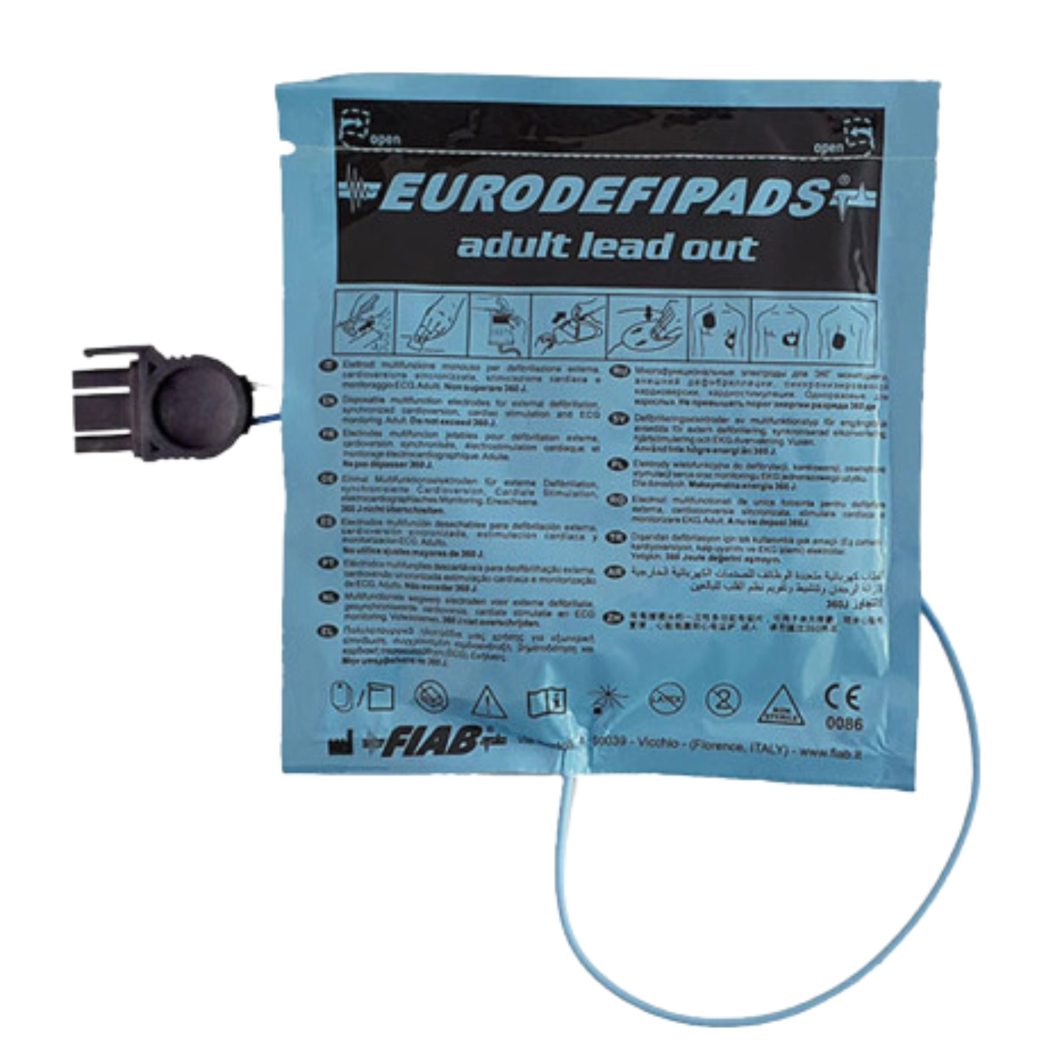 Accesorii defibrilatoare - Electrozi defibrilare adult pentru defibrilatoare Life Point AED