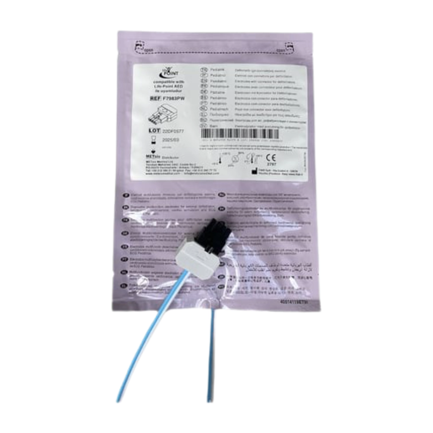 Accesorii defibrilatoare - Electrozi pediatrici pentru defibrilatoare Life Point AED