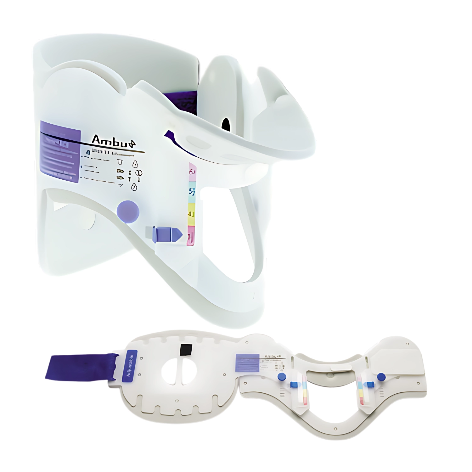 Dispozitive imobilizare - Guler cervical adulți AMBU (alb)