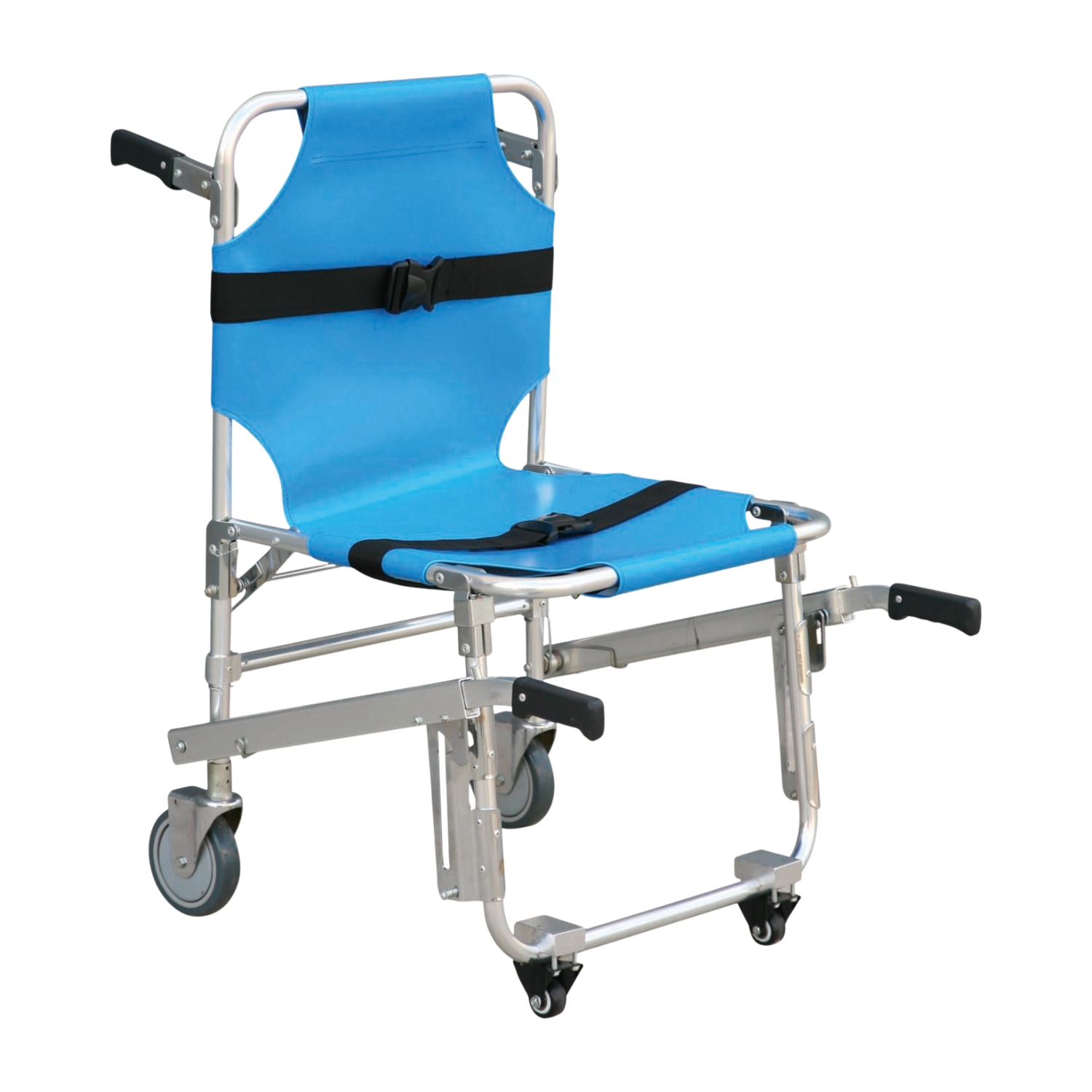 Tărgi tip scaun - Targă tip scaun pentru ambulanță, albastră