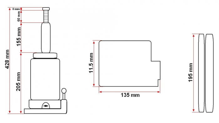 Cric hidraulic 20 tone [3]