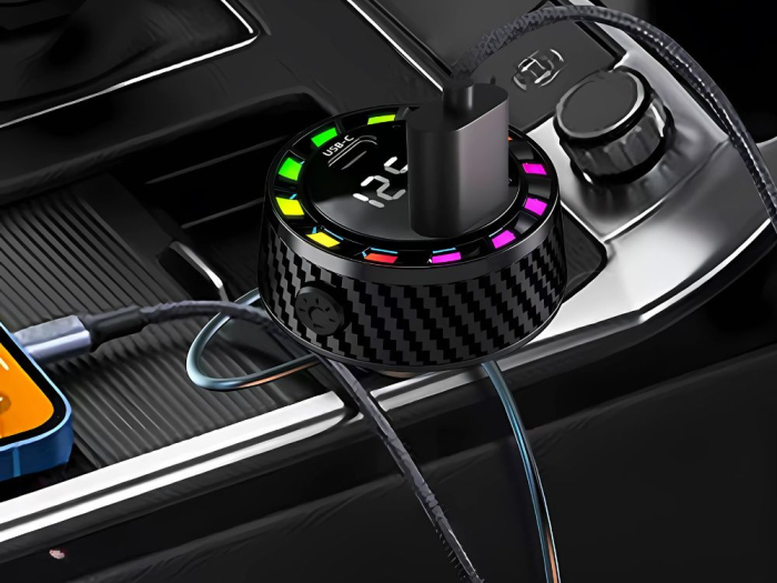 Încărcător auto usb-c 14w și usb-a 15w pentru priză brichetă 12-24V [3]