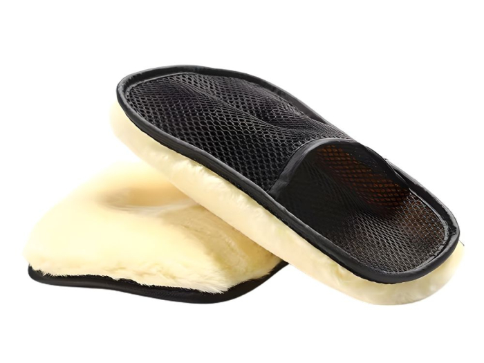 Mănușă de spălat mașini din microfibră, moale, pentru vopsea, jante și geamuri [2]