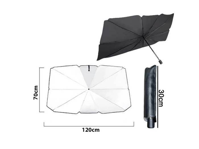 Parasolar uv pentru parbriz tip umbrela [4]