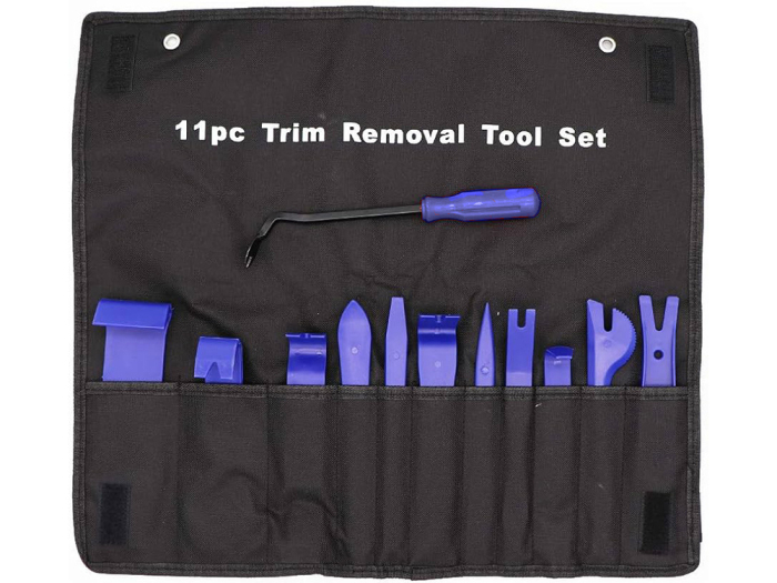 Set Profesional cu 11 chei extractoare pentru demontarea tapiteriei auto [3]