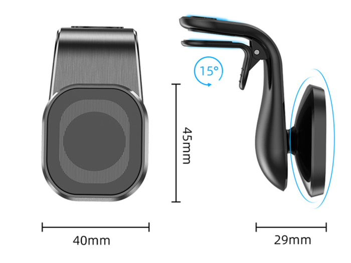 Suport auto magnetic unviversal pentru grila de ventilatie a telefonului [3]