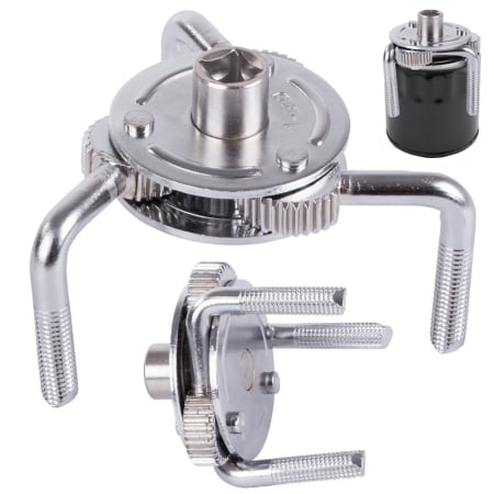 Scule si unelte - Cheie pentru filtru de ulei cu trei brate, Verk Group, universala