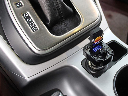 Modulator FM Bluetooth MP3 Player 2xUSB pentru Incarcare [2]