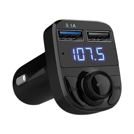Accesorii Auto - Modulator FM Bluetooth MP3 Player 2xUSB pentru Incarcare