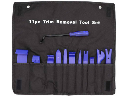 Set Profesional cu 11 chei extractoare pentru demontarea tapiteriei auto [2]