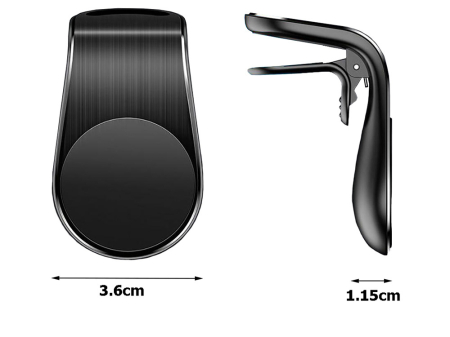 Suport auto magnetic pentru telefon,prindere grila ventilatie [2]