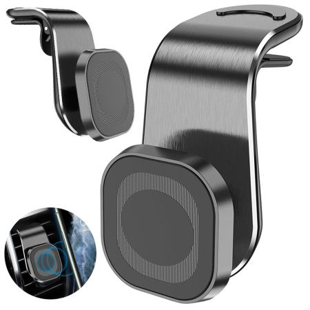 Accesorii Auto - Suport auto magnetic unviversal pentru grila de ventilatie a telefonului