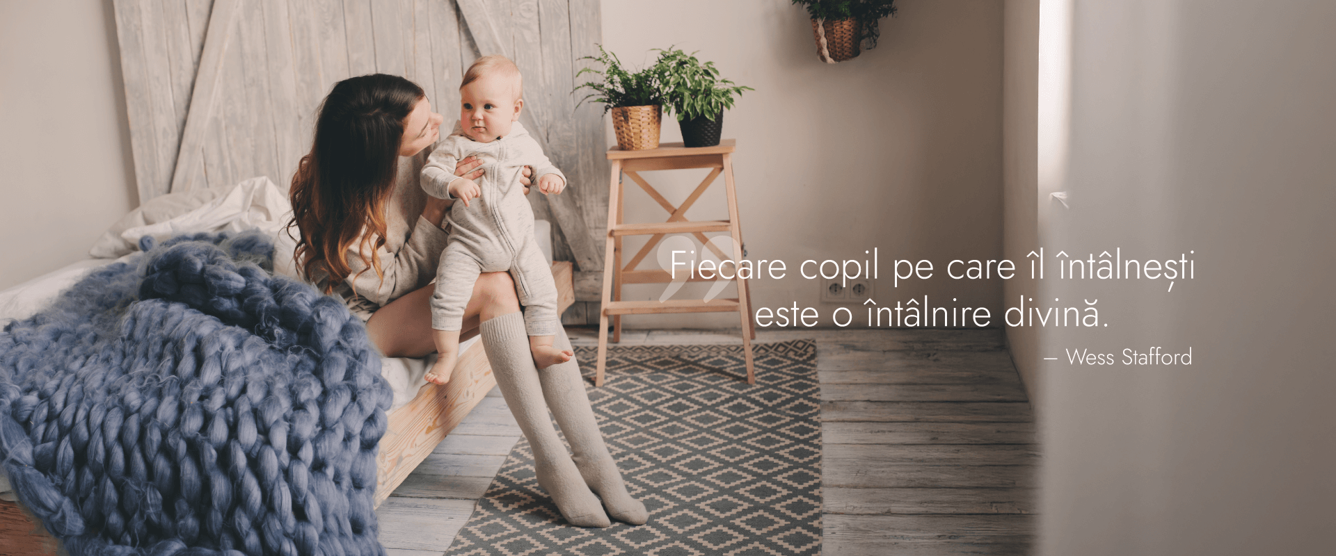 Fiecare copil pe care îl întâlnești este o întâlnire divină