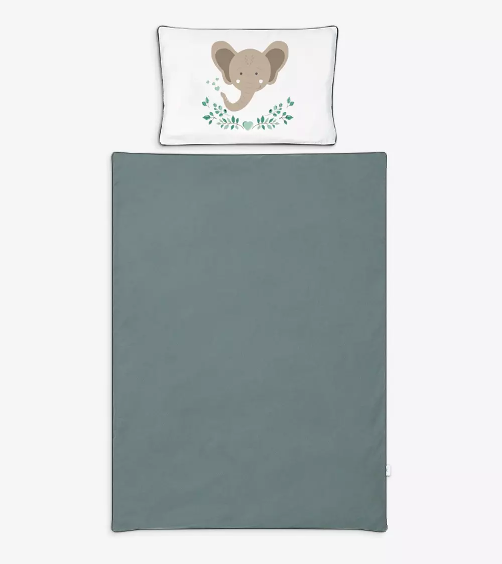 Lenjerie pat - Lenjerie pat 2 Piese KLUPS NatureLove Savanna N002-C4