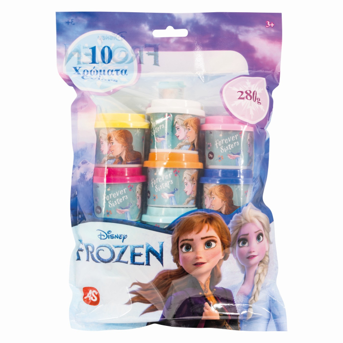 10 BORCANASE DE PLASTILINA FROZEN IN PUNGA DE PLASTIC [1]